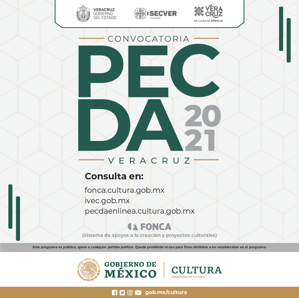 IVEC y SACPC abren convocatoria de estímulos para la comunidad artística veracruzana