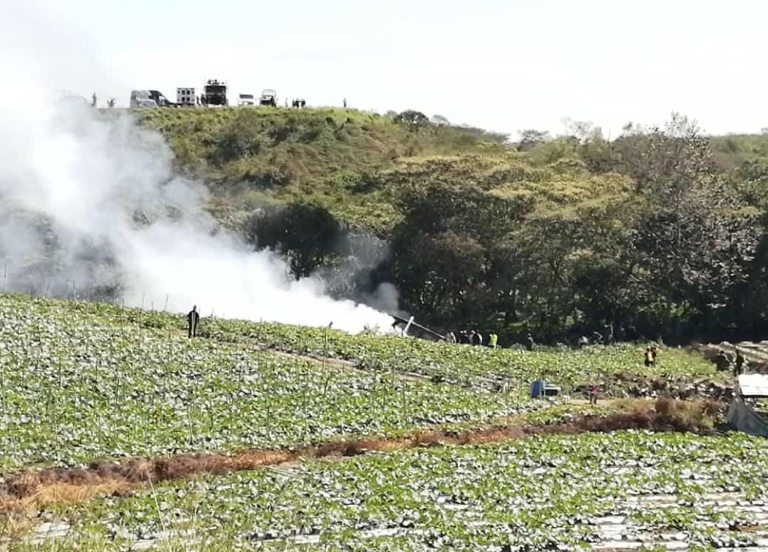 Siete muertos tras caída de avioneta de la SEDENA en el Aeropuerto El Lencero