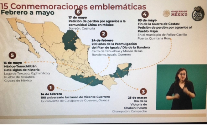 Gobierno Federal presento los 15 eventos emblemáticos de México para este 2021