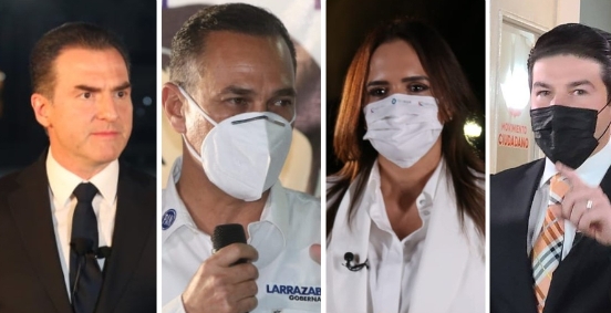 Candidatos a gobernador de Nuevo León inician campañas en primer minuto