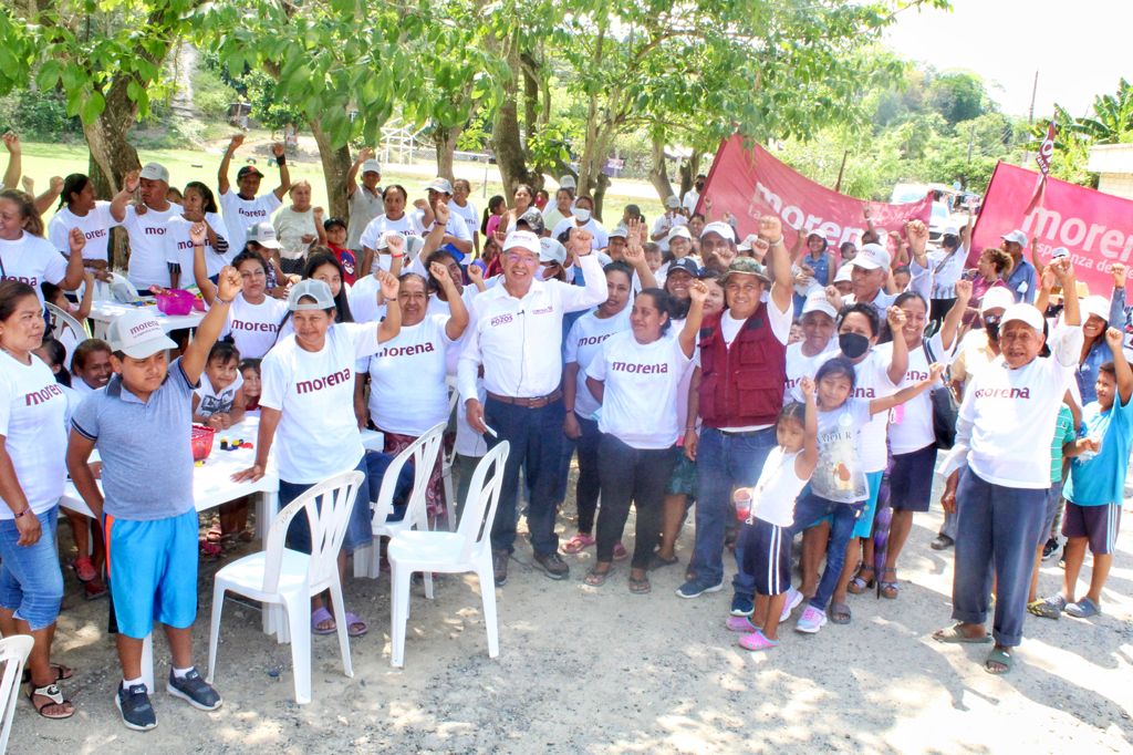 “Morena triunfará y vamos a iniciar la mayor transformación en la historia de Tuxpan”: José Manuel Pozos