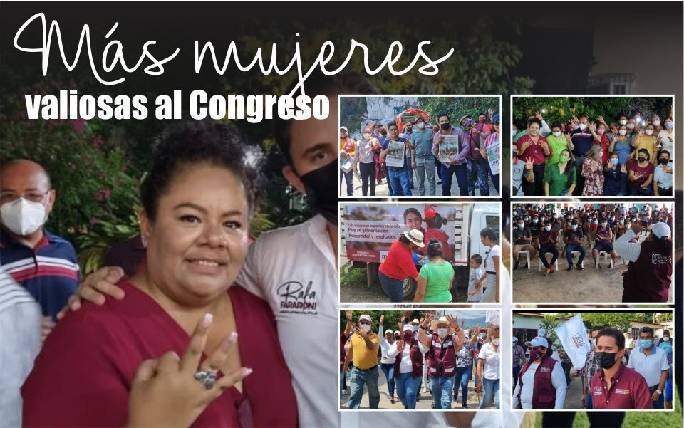 Más mujeres valiosas al Congreso