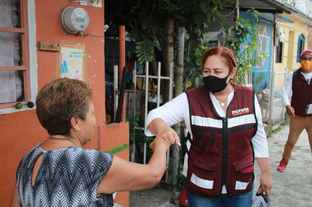 Hay que salir a votar para respaldar el proyecto de transformación – Corina Villegas