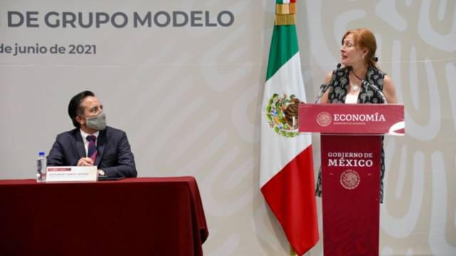 Cuitláhuac García da bienvenida a inversión de Grupo Modelo por 3 mil mdp