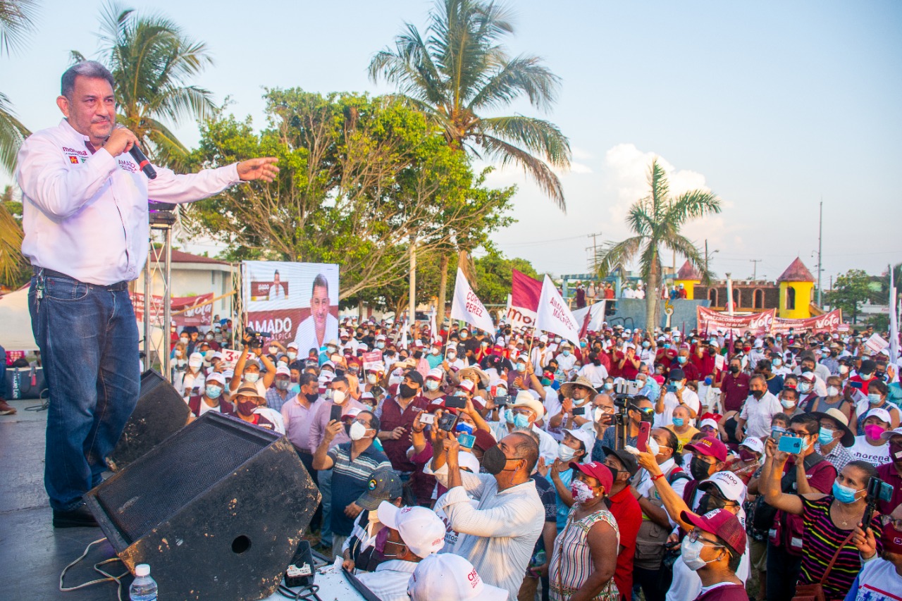 ¡Ya ganamos esta elección y lo vamos a demostrar este 6 de junio!: Amado Cruz Malpica