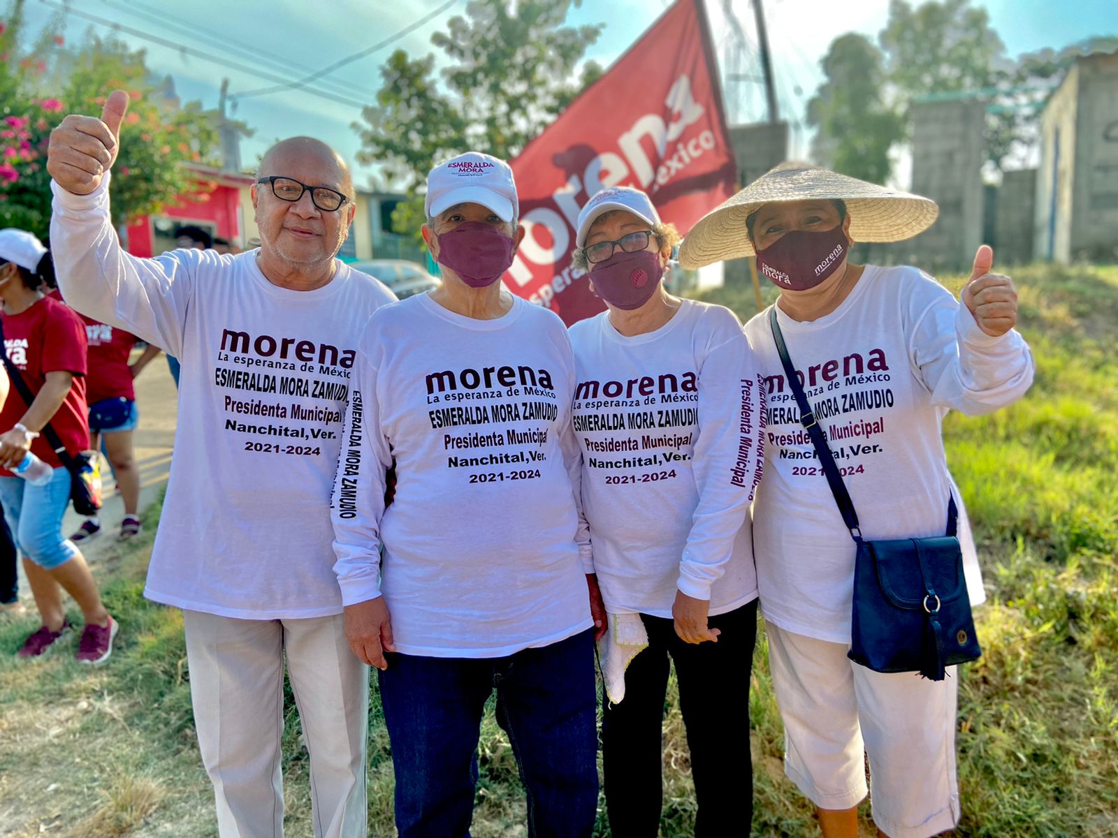 SEREMOS POR MUCHO, LA PRIMERA FUERZA ELECTORAL EN NANCHITAL: ESMERALDA MORA