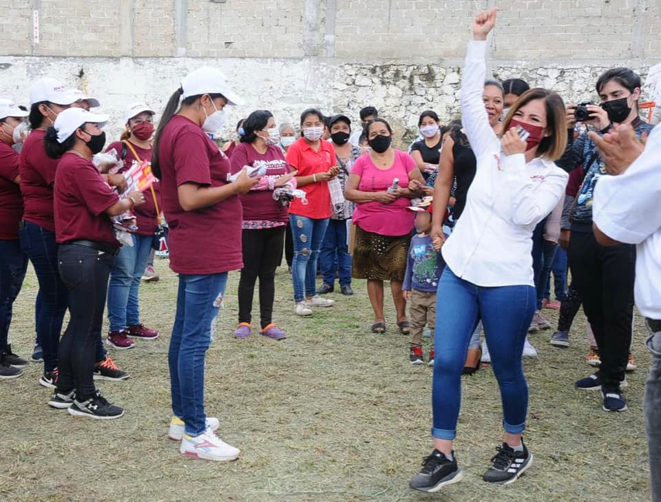 Con propuestas sólidas, Ana Miriam Ferráez se perfila a su cierre de campaña