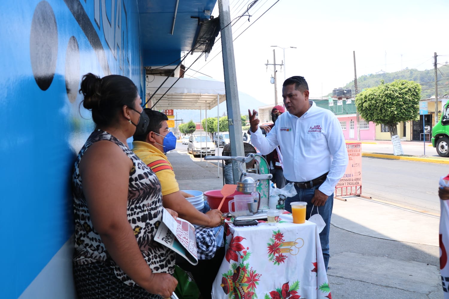 Luis Arturo Santiago llamó al voto libre y razonado