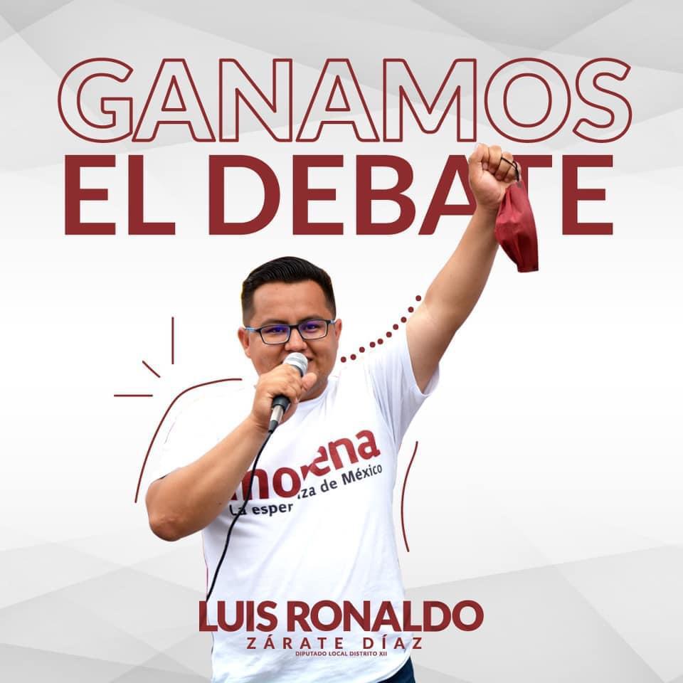 Debaten los candidatos y candidatas a la diputación local por el Distrito XII.