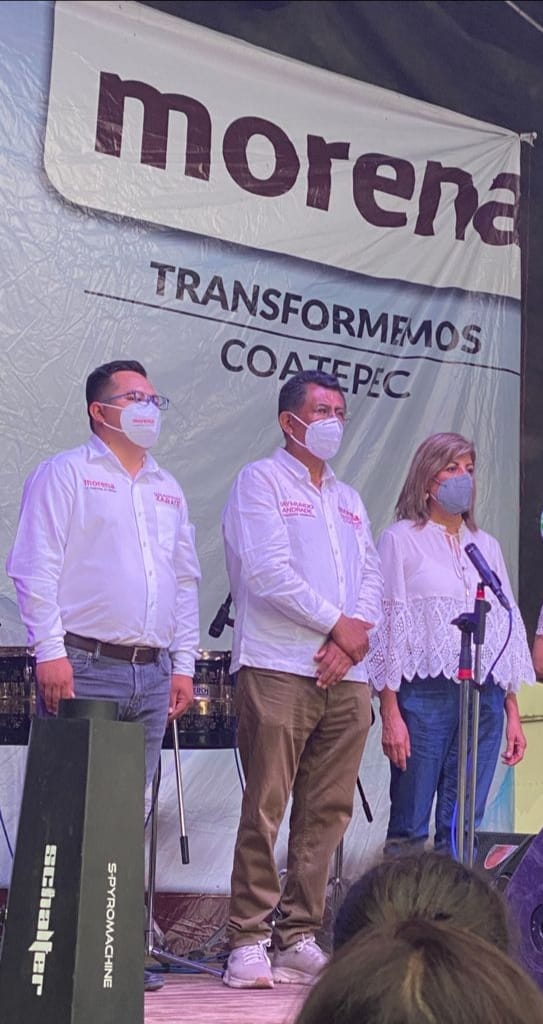 Transformemos Coatepec, pidió el candidato de MORENA al electorado