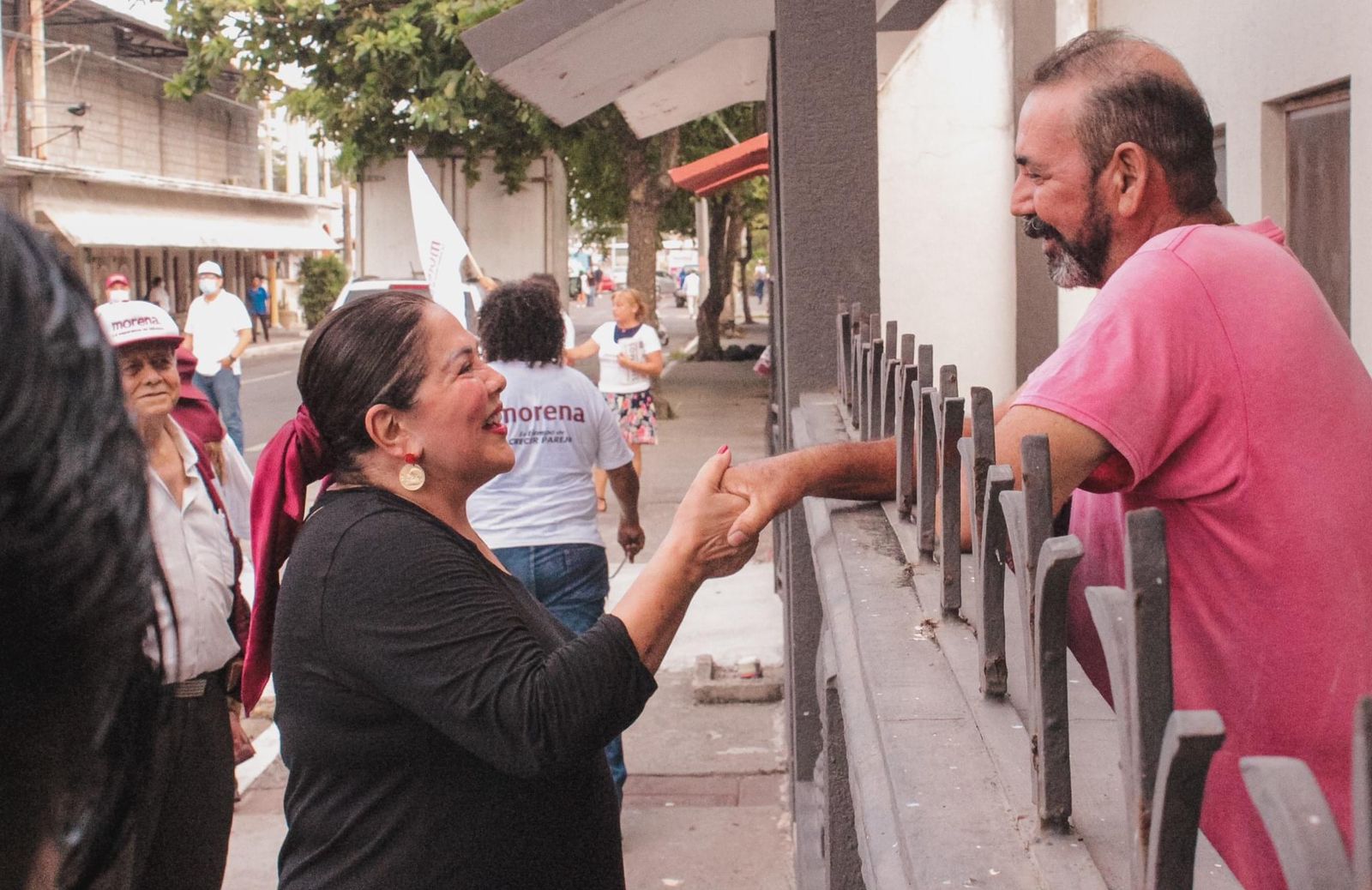 “Para crecer parejo hay que votar parejo”, Nena de la Reguera agradece apoyo de la ciudadanía boqueña en último día de campaña