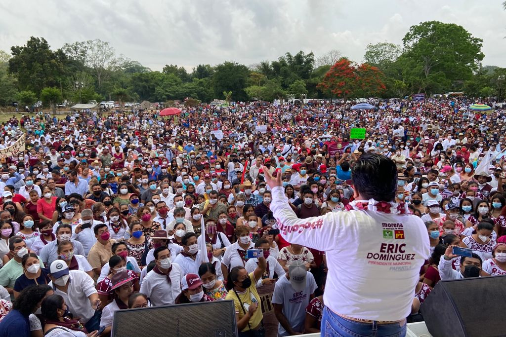 Magno cierre de campaña de Eric Dominguez Vázquez