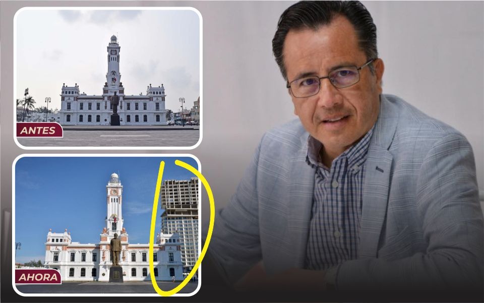 Torre en Veracruz, se construyó con artimañas: Gobernador