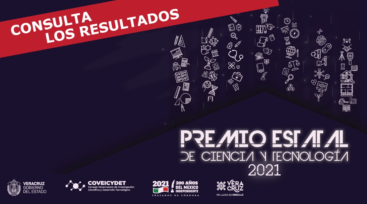 Anuncia COVEICYDET a ganadores del Premio Estatal de Ciencia y Tecnología 2021