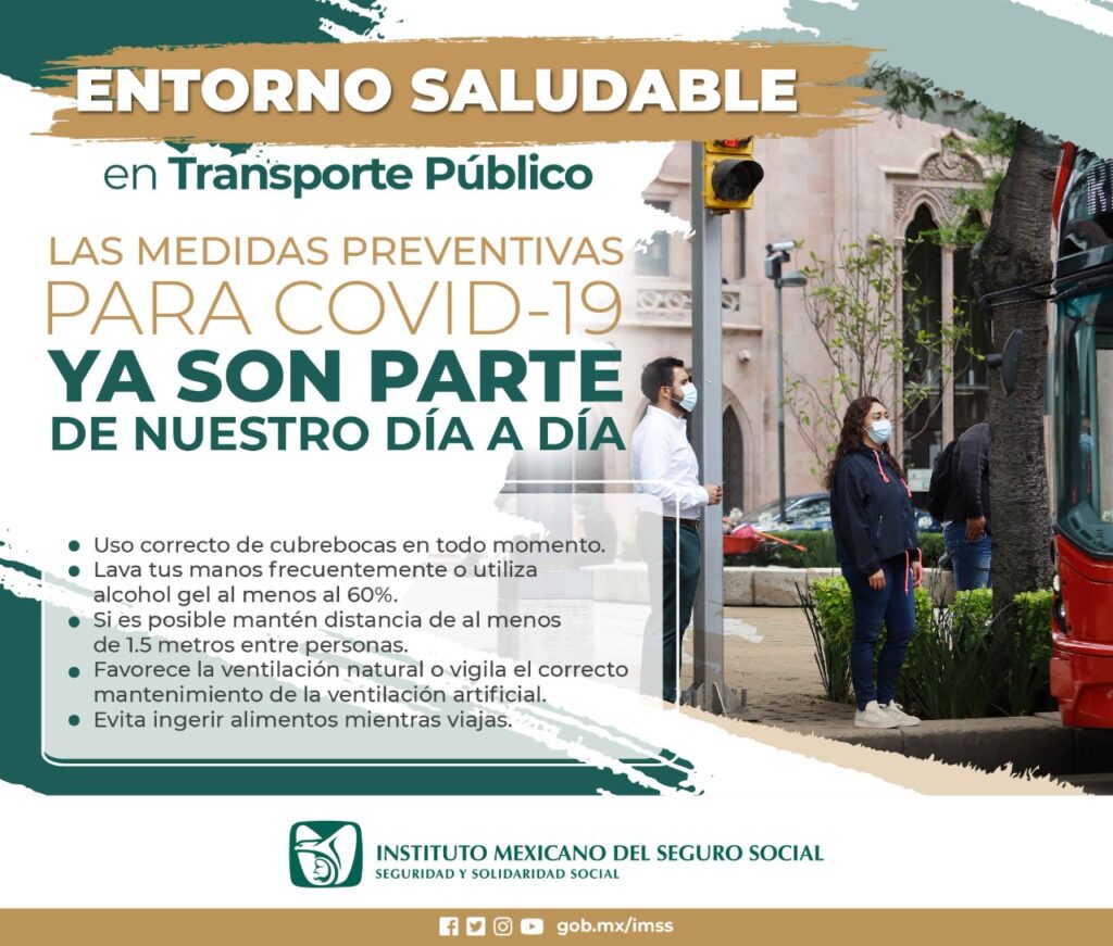 Invita IMSS Veracruz Sur a tener un entorno saludable ante COVID-19