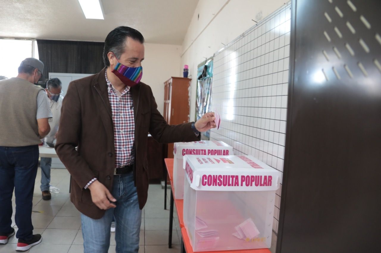 Consulta Popular es un ejercicio democrático, invita Gobernador a la ciudadanía a participar