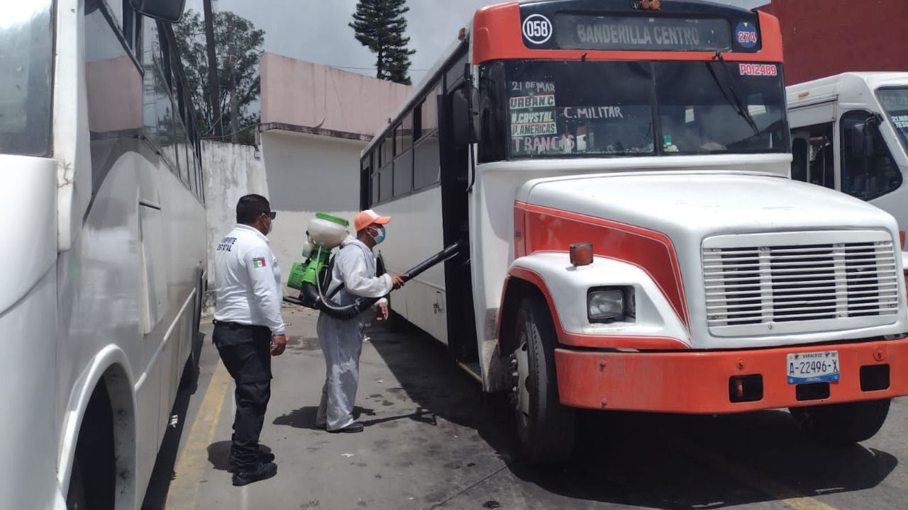 180 mil unidades vehiculares desinfectadas en la Primera Semana de Medidas Extraordinarias con el COVID-19: SSP