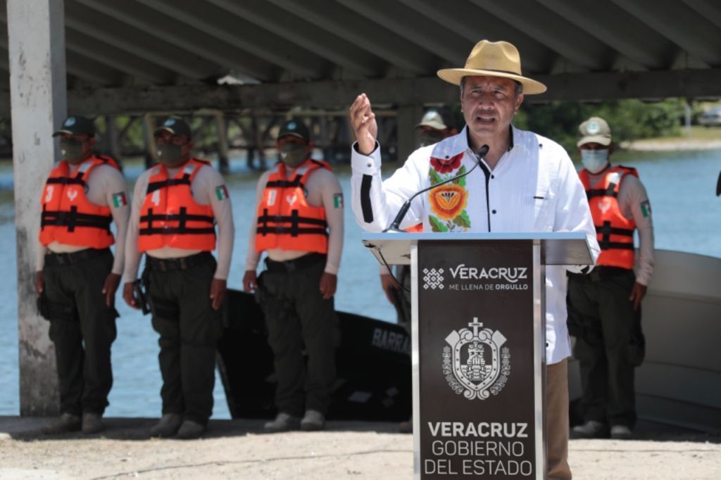 Combate Fuerza Civil pesca furtiva y abigeato en zona norte de Veracruz: Cuitláhuac García