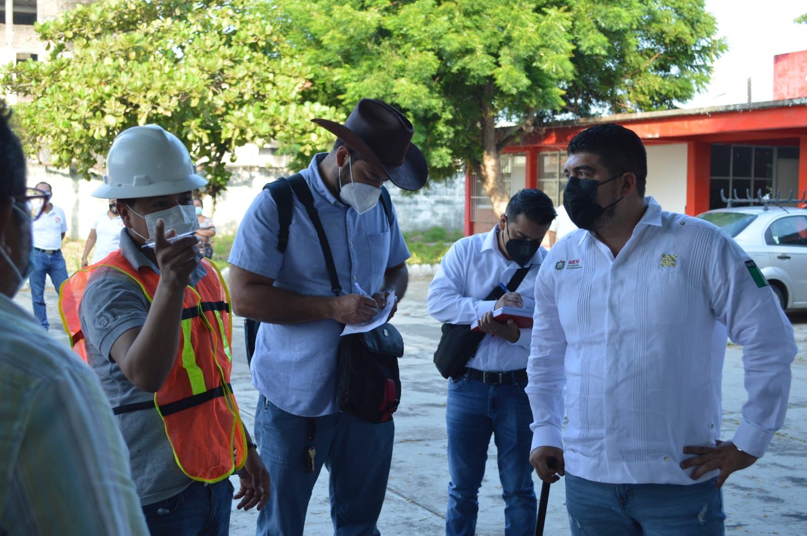 Avanza rehabilitación de escuelas vandalizadas de Veracruz