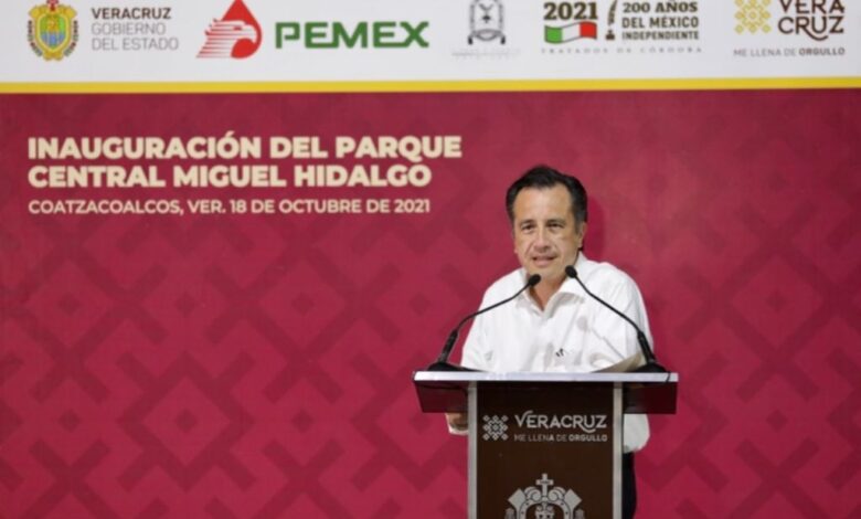 En Veracruz, creamos espacios para generar tranquilidad e ir contra la violencia: gobernador Cuitláhuac García