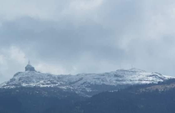 Confirman quinta nevada de temporada invernal en el #CofreDePerote