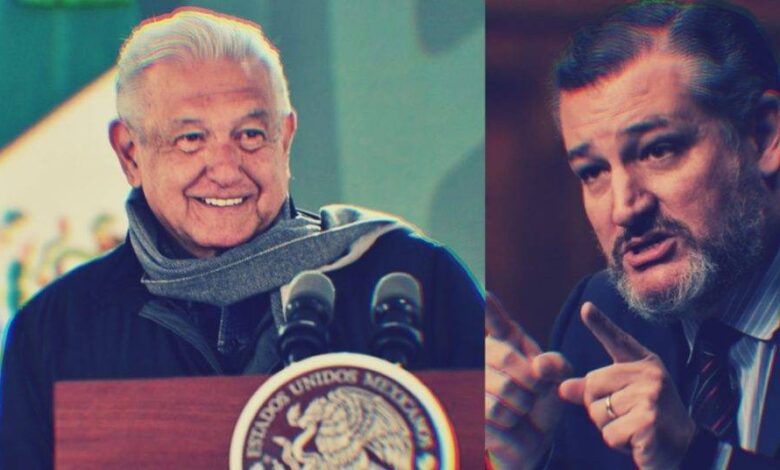 «Que Ted Cruz hable mal de nosotros es de orgullo»: AMLO