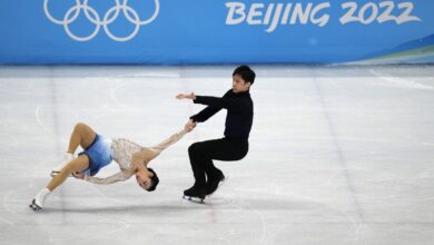 Pareja china gana el oro en patinaje artístico de Pekín 2022