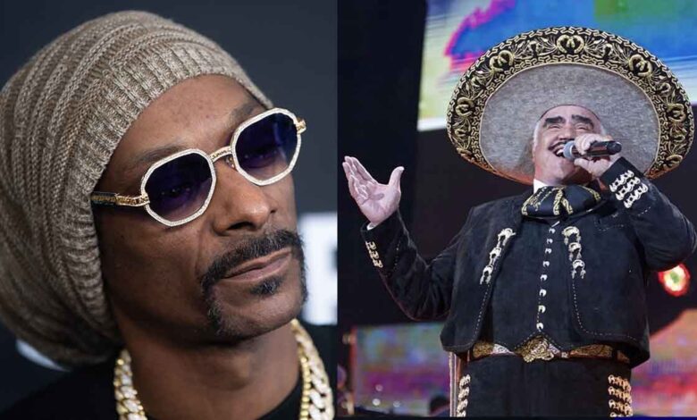 ¡Y sigue siendo el Rey! Snoop Dogg rinde homenaje a Vicente Fernández en Los Angeles