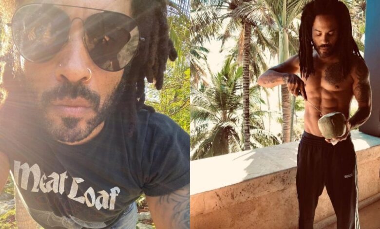 ¿56 años, quién? Lenny Kravitz sorprende con cuerpo súper tonificado en redes