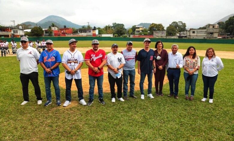 Arranca el Primer Torneo Estatal de Beisbol “Copa Veracruz”