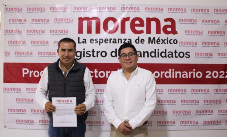 Registra Morena ante el OPLE sus candidaturas para elecciones extraordinarias