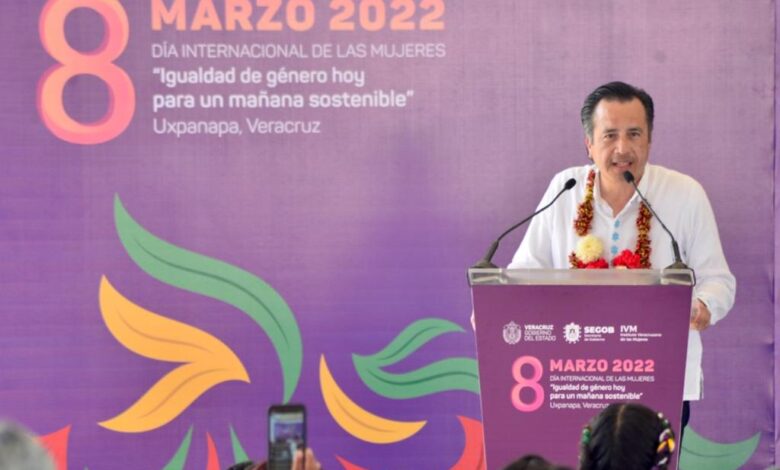 Hay un gran futuro para las mujeres en Veracruz: gobernador Cuitláhuac García