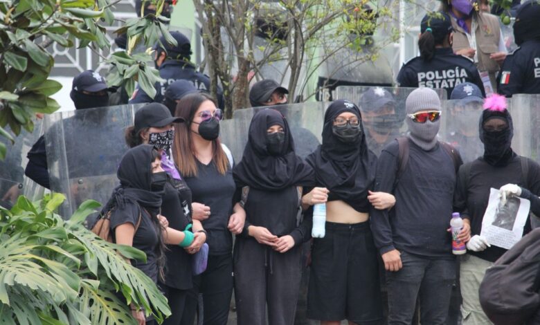 Saldo blanco durante manifestación 8M: SSP