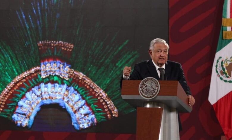 No descarto que el Penacho de Moctezuma regrese a México: AMLO