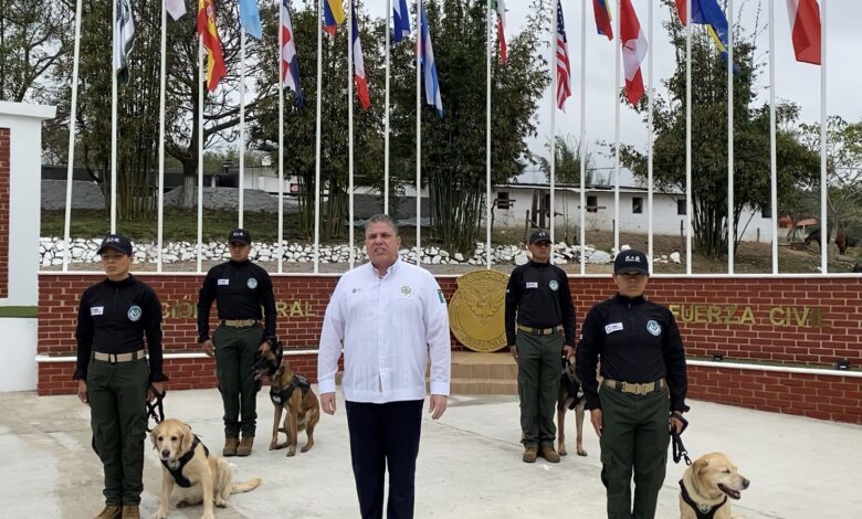 Anuncia Gutiérrez Maldonado Segunda Edición del Diplomado Internacional Táctico K9 Perros Multipropósito en Veracruz