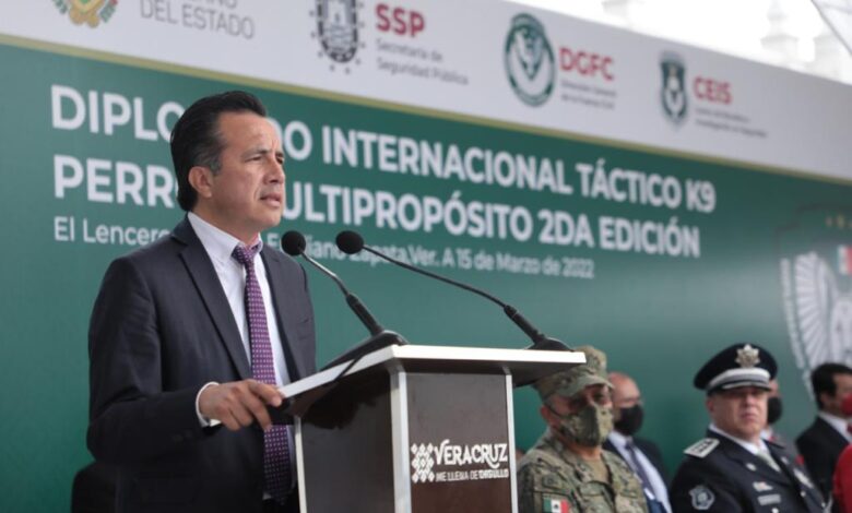 Inicia segundo Diplomado Internacional Táctico K9 Perros Multipropósito en Veracruz