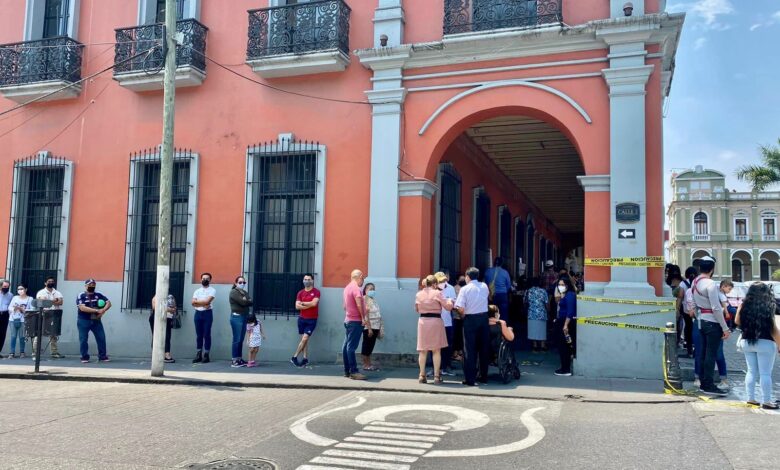 En Córdoba abarrotan casillas para votar en la Revocación de Mandato