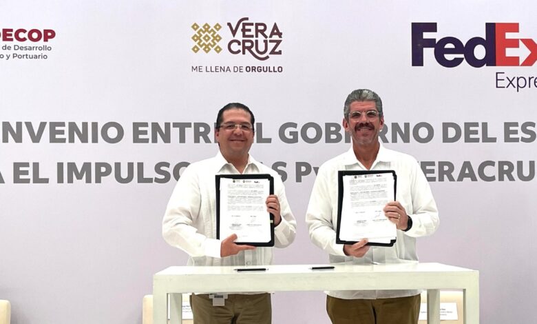 Veracruz y FedEx colaboran para apoyar el crecimiento de las MIPyMEs