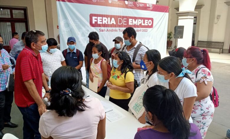 Feria de Empleo y Jornadas de Conciliación en San Andrés Tuxtla