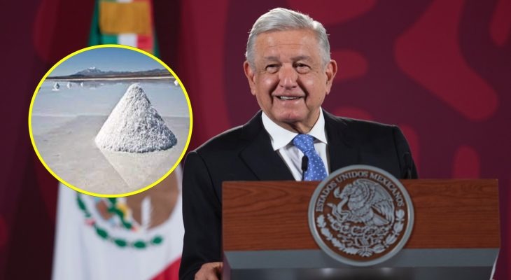 AMLO anuncia reunión con Chile, Argentina y Bolivia para compartir experiencias de exploración, extracción y usos del Litio