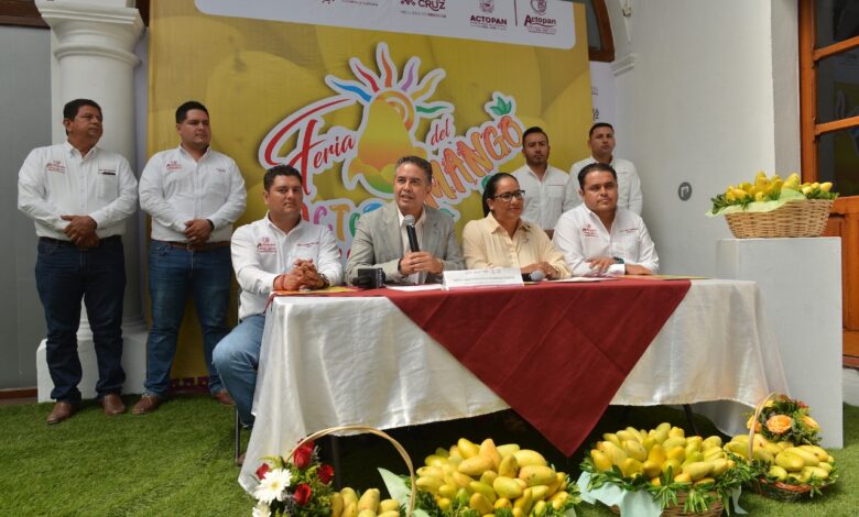 Presenta SECTUR programa artístico, cultural y deportivo de la Feria del Mango de Actopan