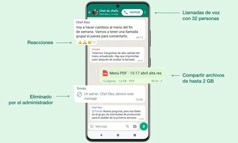 ¡WhatsApp se renueva! Estas son las 7 funciones y herramientas que llegan a esta app