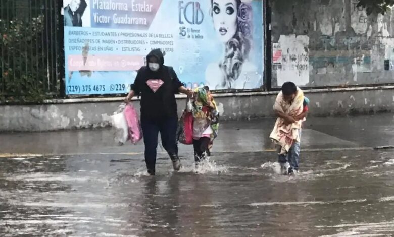 Llueve en Veracruz ¿Seguirán? Este es el pronóstico del tiempo