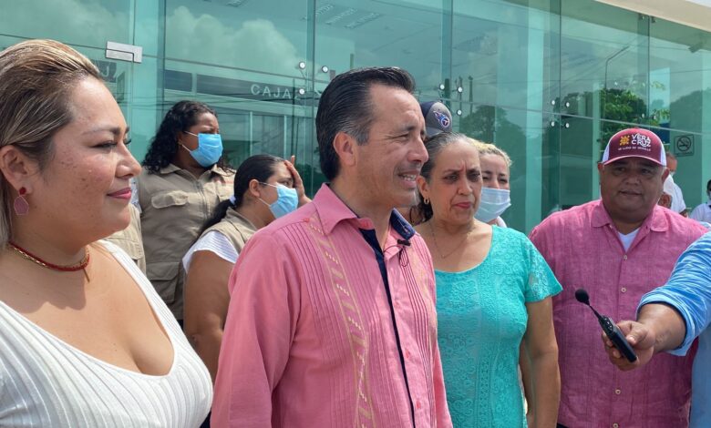 Veracruz, de los estados con más bancos de Bienestar en operación: Cuitláhuac García