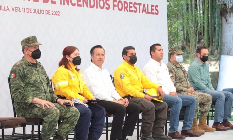 Veracruz, ejemplo nacional en atención a incendios forestales