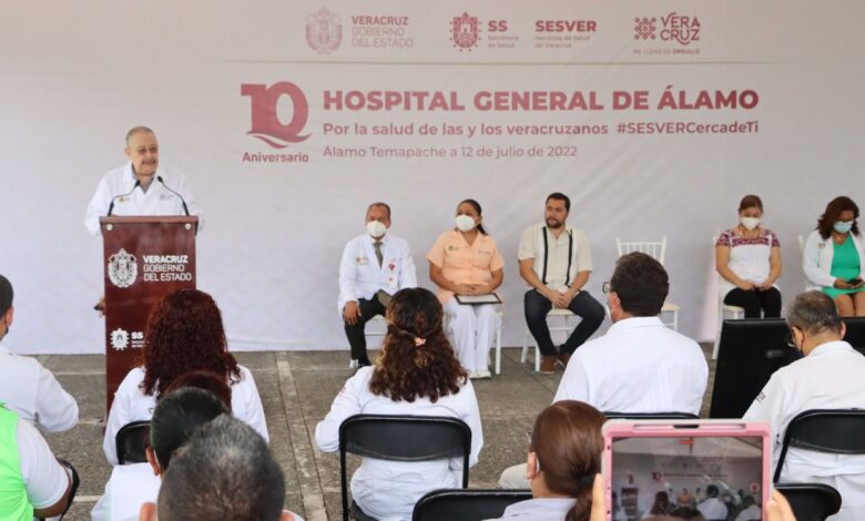 Hospital General de Álamo, 10 años brindando servicios de calidad en el norte de Veracruz