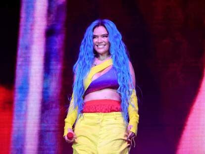 Karol G reapareció en Tomorrowland y ya no tiene el cabello azul