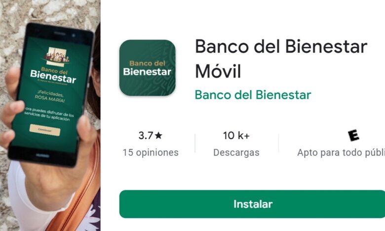 El Banco del Bienestar ya tiene app para smartphones en México, aunque de momento, sin la opción de hacer transferencias