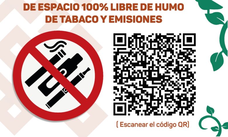 Descarga la nueva señalética de Espacios Libres de Humo de Tabaco y protejamos a los no fumadores