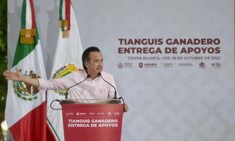 Con la Cuarta Transformación, apoyos llegan al campo para elevar la producción: gobernador Cuitláhuac García